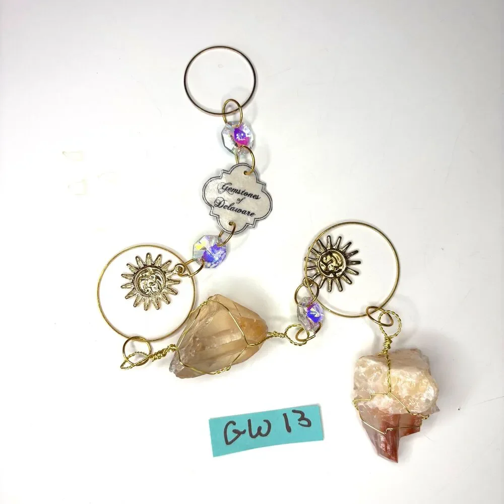 Delaware Quartz & Calcite Wall Hanging, Gemstones of Delaware Collection